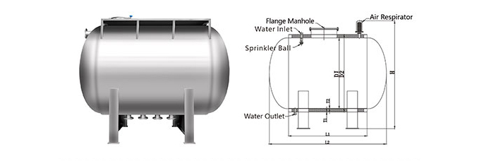 Stainless Steel Insulation Water Tank